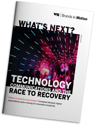 Cover image of Technology Communications and the Race to Recover whitepaper