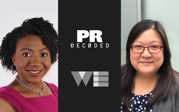 Chantel Adams and Wendy Joong of WE Communications headshot for PRDecoded event - hero image