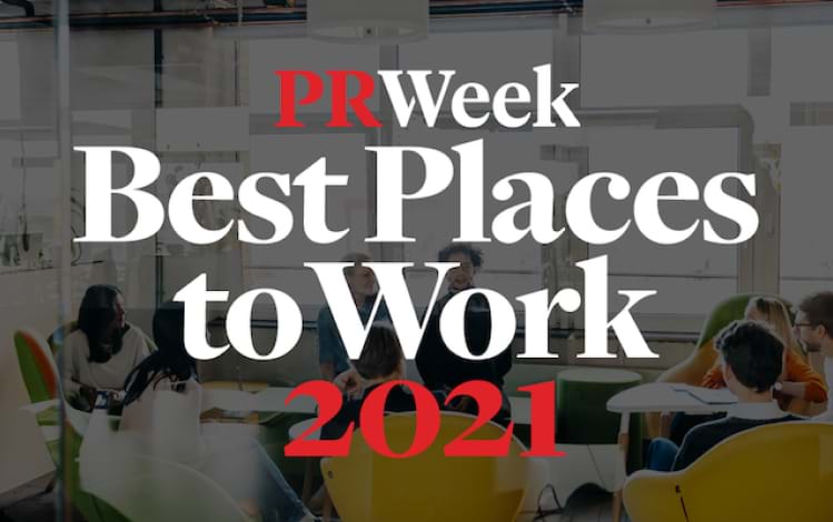 WE Communications Wins PRWeek Best Places to Work 2021